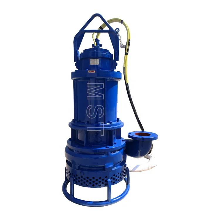 High efficiency submersible slurry dredge pump parts price