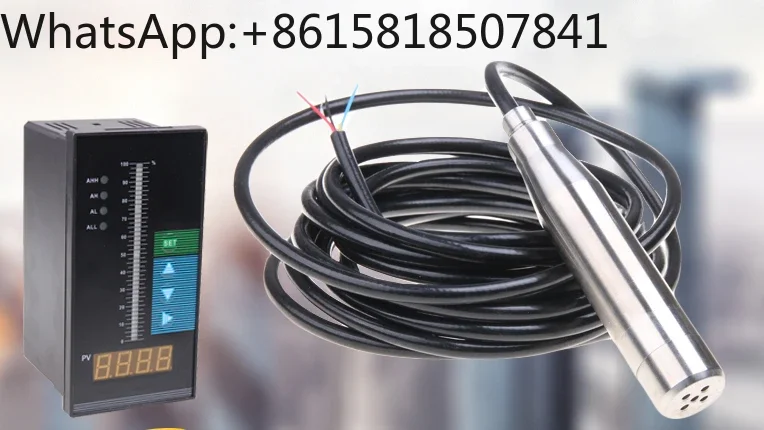 Input type liquid level transmitter, static pressure 2088 water tank liquid level sensor, water level display controller