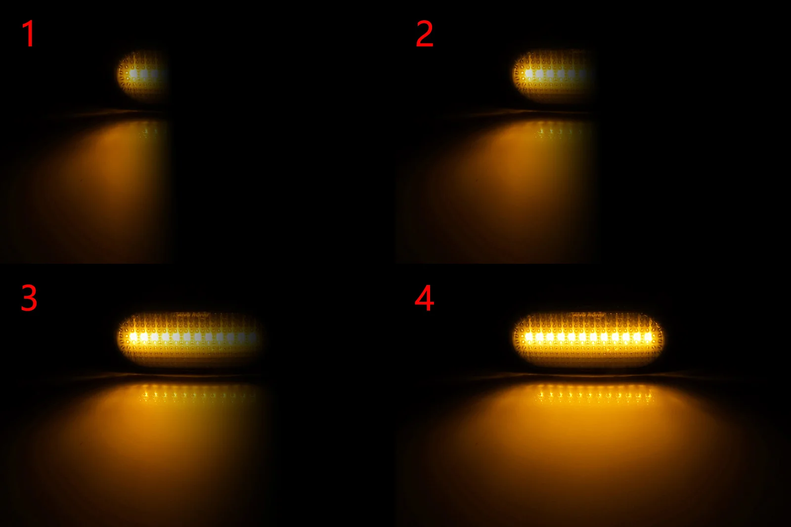 Vauxhall、Vivaro、movano、dacia、duster、logan、nissan x70用のCanbus動的バーバー付きサイドマーカーインジケーター