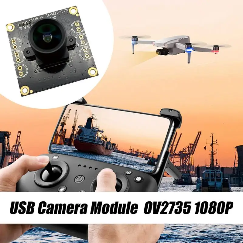 Módulo de cámara USB Módulo de cámara de PC gran angular 95 Gran angular USB Visión nocturna Equipo de cámara web Accesorio Seguridad HD para enchufe y