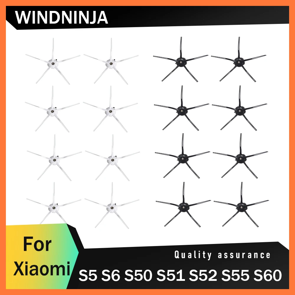 20PC Spazzola Laterale Pulizia Domestica Pezzo di Ricambio Per Xiaomi Roborock S50 S6 Pure S51 S55 E25 E35 S6 S60 S5 Max S6 MaxV Robot Aspirapolvere
