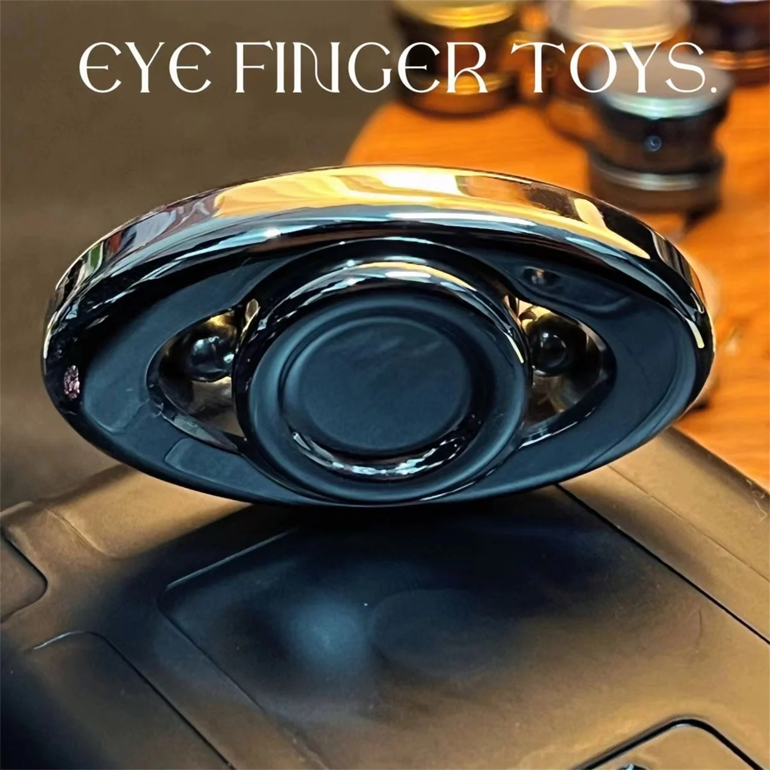 T-MAX Stainless Steel Fingertip Gyro EDC Stress Relief Toys Fidget Spinner Office Gift