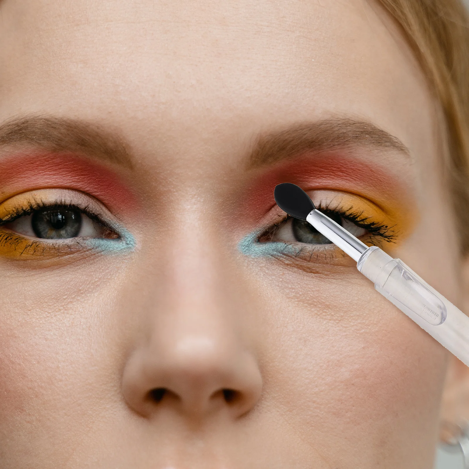 6 قطعة مجموعة فرشاة أحمر الشفاه سيليكون رؤساء لينة قبضة مريحة ماكياج أداة عينيه قضيب بلسم الشفاه قضيب المحمولة