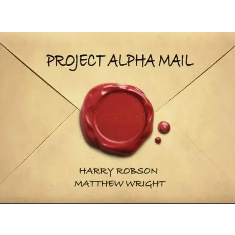 

Project Alpha Mail by Harry Robson and Matthew Wright Mentalism Magic Trick Magia Magie Magicians Magic Props Gimmicks Illusions