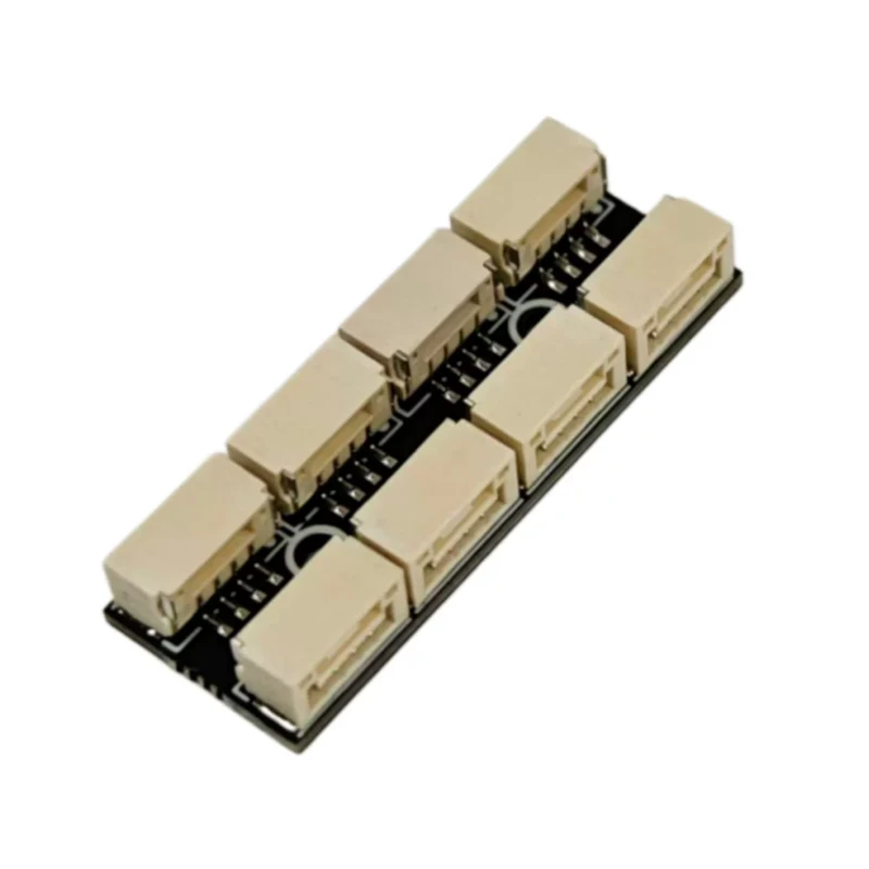 1PCS 8-Channel DroneCAN Hub Mux Module GH1.25 4-Pin Connector CAN Bus Distribution Board Compatible with ArduPilot/PX4/Pixhawk