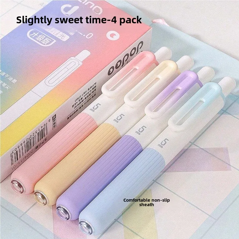 Student Writing Pocket Pen Neutral 0.5mm Smooth No Leakage Ink Black Red Blue