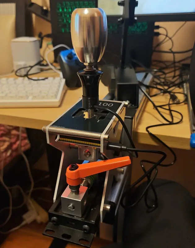 Simulated Racing Car Dual-mode Shift Fork Gear H Gear Sequential Shifter Two In One For FANATEC Thrustmaster Logitech