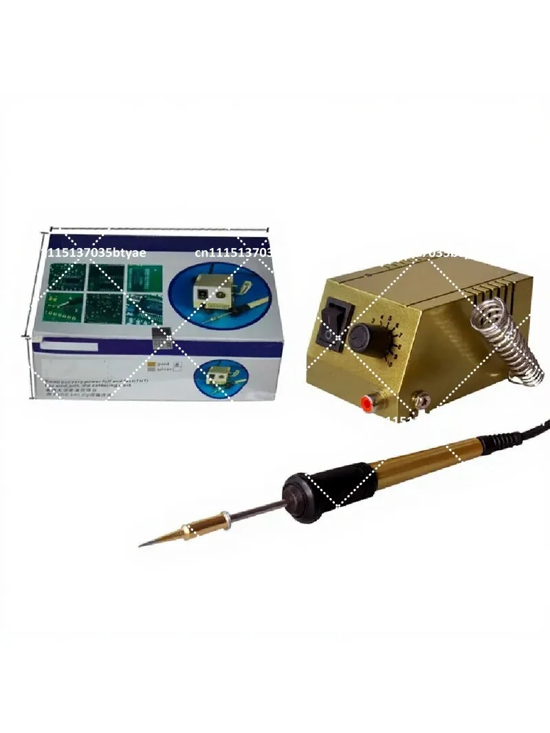 220V Mini Adjustable Thermostat Soldering Iron Portable Repair Tool AC Soldering Station Welding Equipment