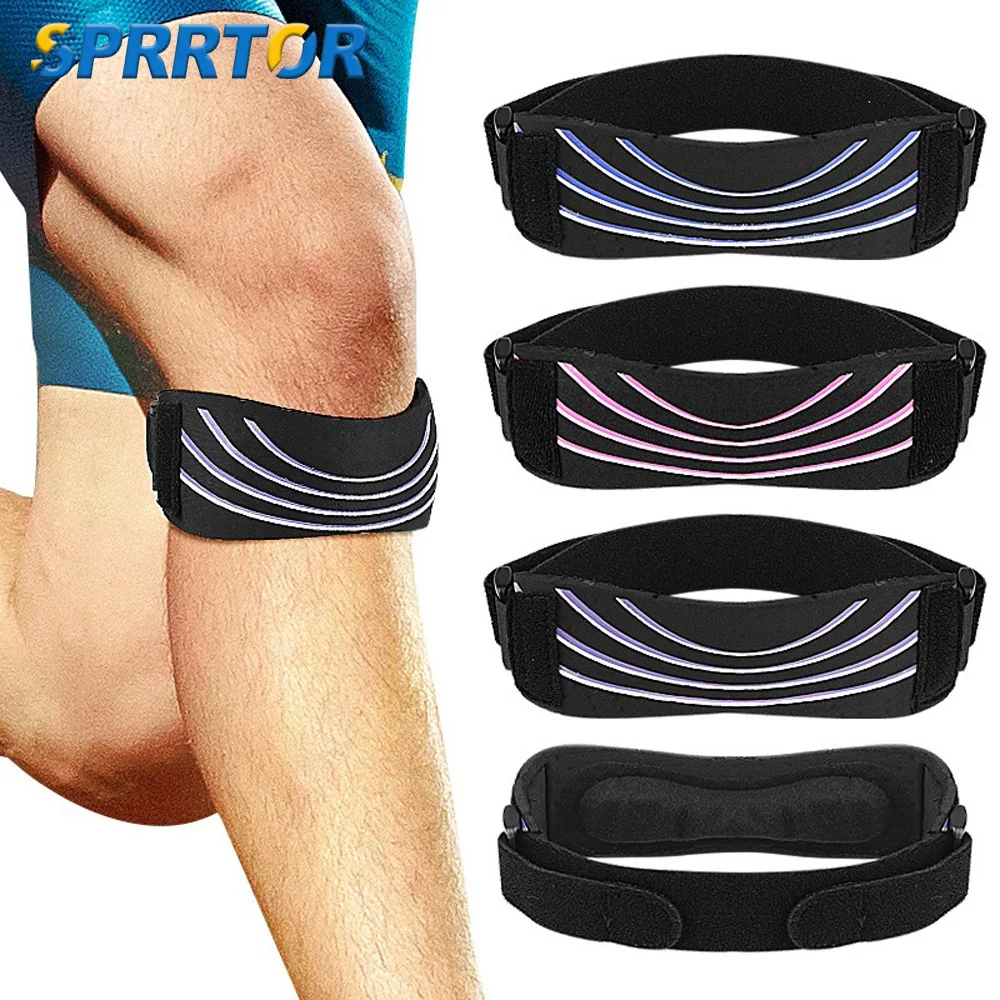 1PCS Patella Knee Support Strap Knee Brace for Women & Men, Effective Relief for Patellar Tendonitis, Running,Basketball,Tennis