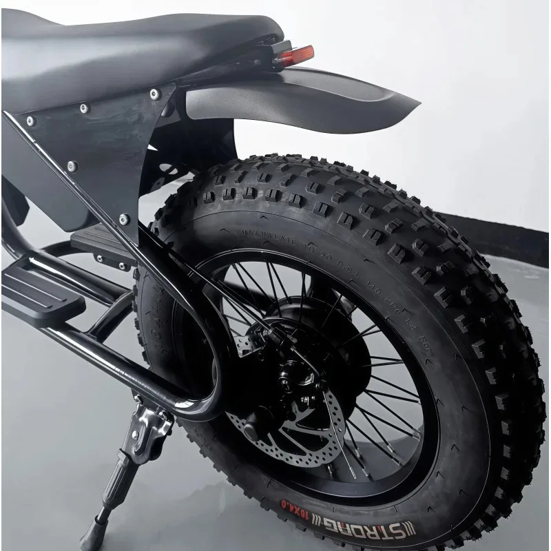Small Beach Electric Motorcycle 500W Motor 48V 13AH Lithium Battery Electric Bike 45km/h off Road Riding Entertainment E-Bicycle image 8