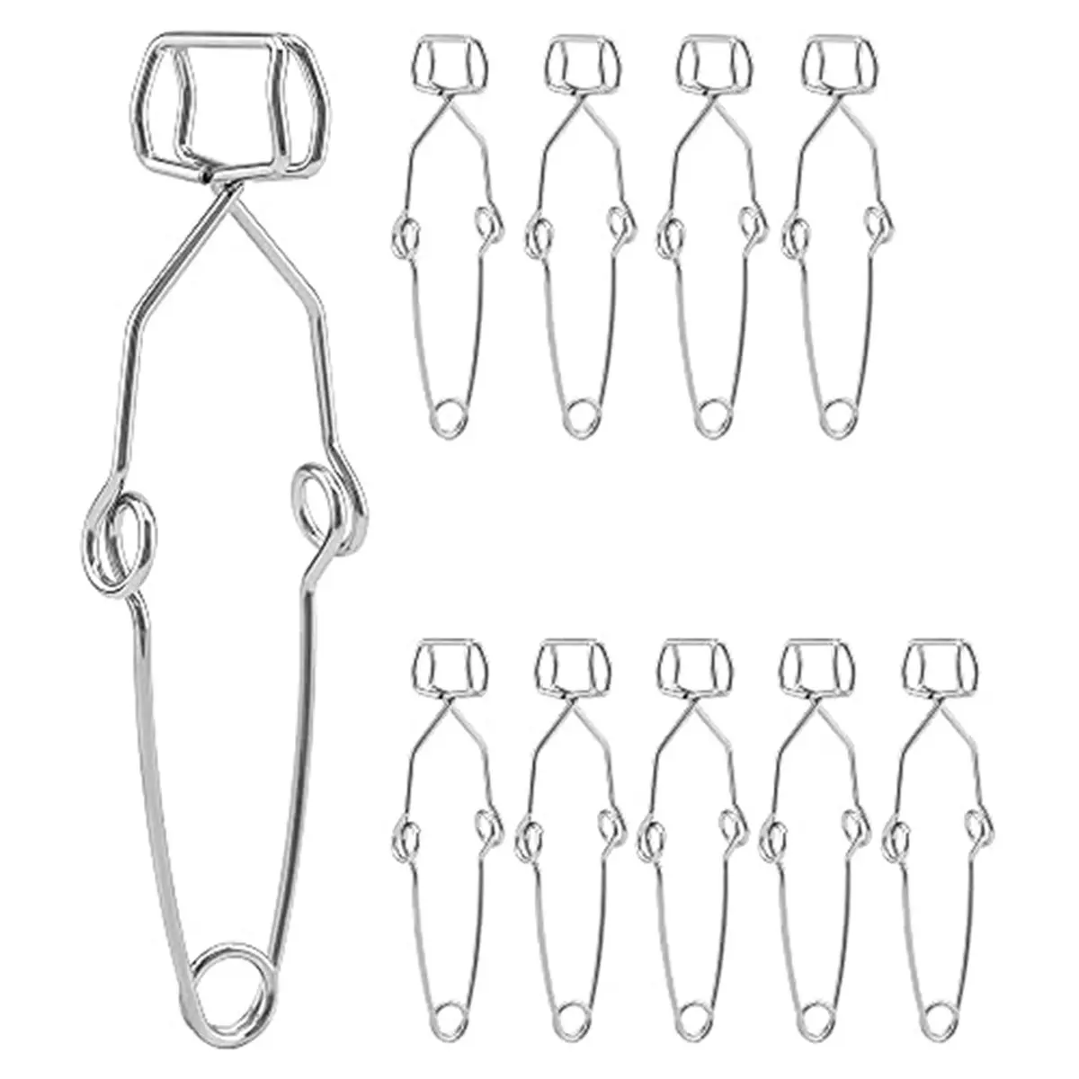 10 Pack Test Tube Clamps 5.5