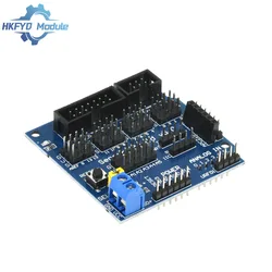 Sensor Shield V5.0 sensor expansion board for UNO MEGA R3 V5 for Arduino electronic building blocks of robot parts