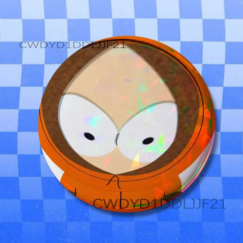 Kenny S-South Park Button Pins Tinplate Brooches Cartoon Creative Badge for Backpack Clothes Decor