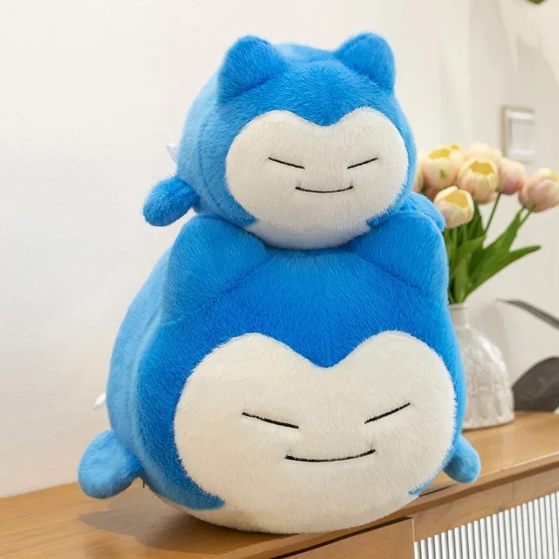 

30-65cm Pokemo Snorlax Plush Toy Pillow Cute Anime Cartoon Snorlax Doll Huge Cushion Sleep Pillow for Kids Birthday Xmas Gift