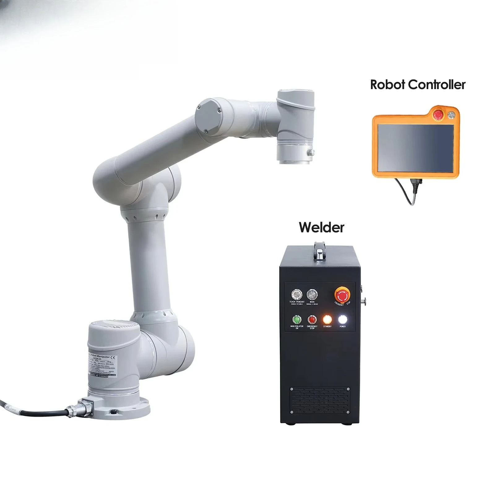 Widely Used 5KG Payload 886.5MM Reaching Arm 24KG Weight Collaborative Robot