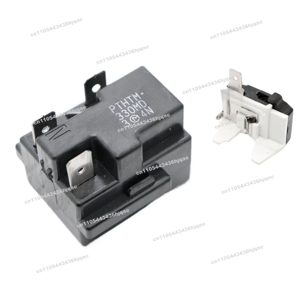 Refrigerator Compressor PTC Starter PTHTM 33OMD Tripod Overload Protection Relay Accessories