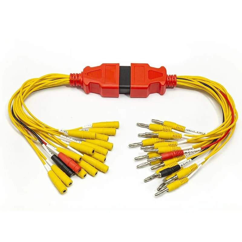 

Universal Jumper Connector Plug 16 Pin Automotive Detector Fault Diagnostic Instrument