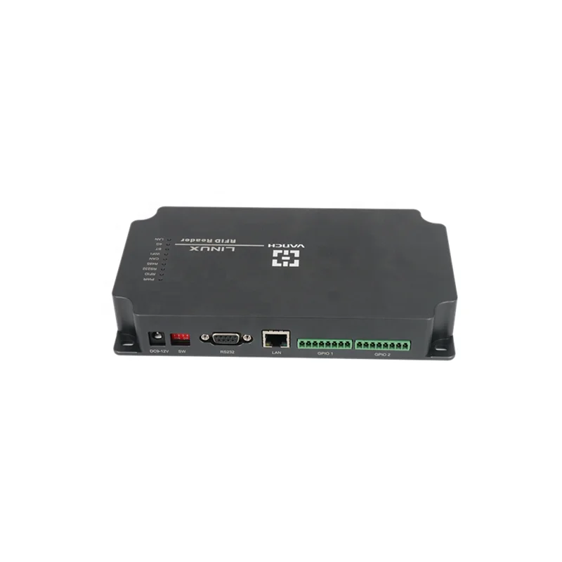 Linux Impinj R2000 Indy Chip 8 Ports  RFID Fixed UHF Card Reader Writer