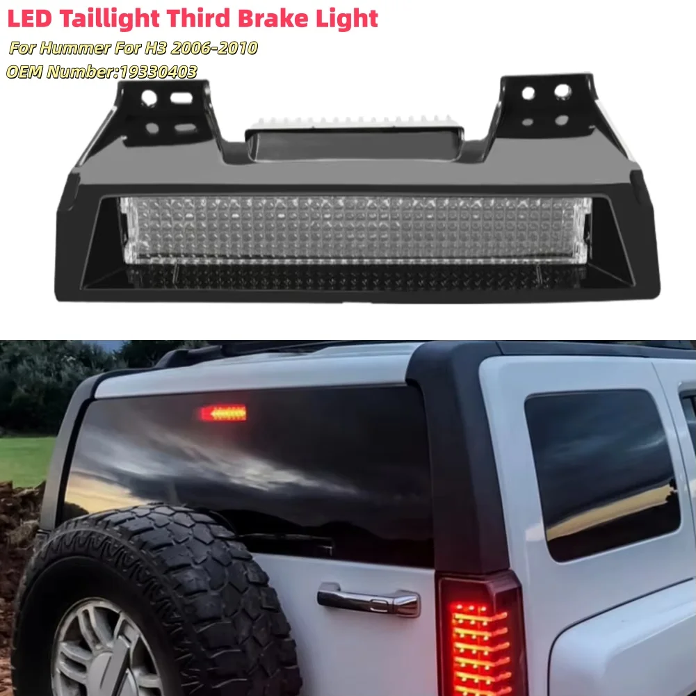 

Car LED Taillight Third Brake Light For Hummer For H3 2006-2010 19330403 Accessories Replacement Installation