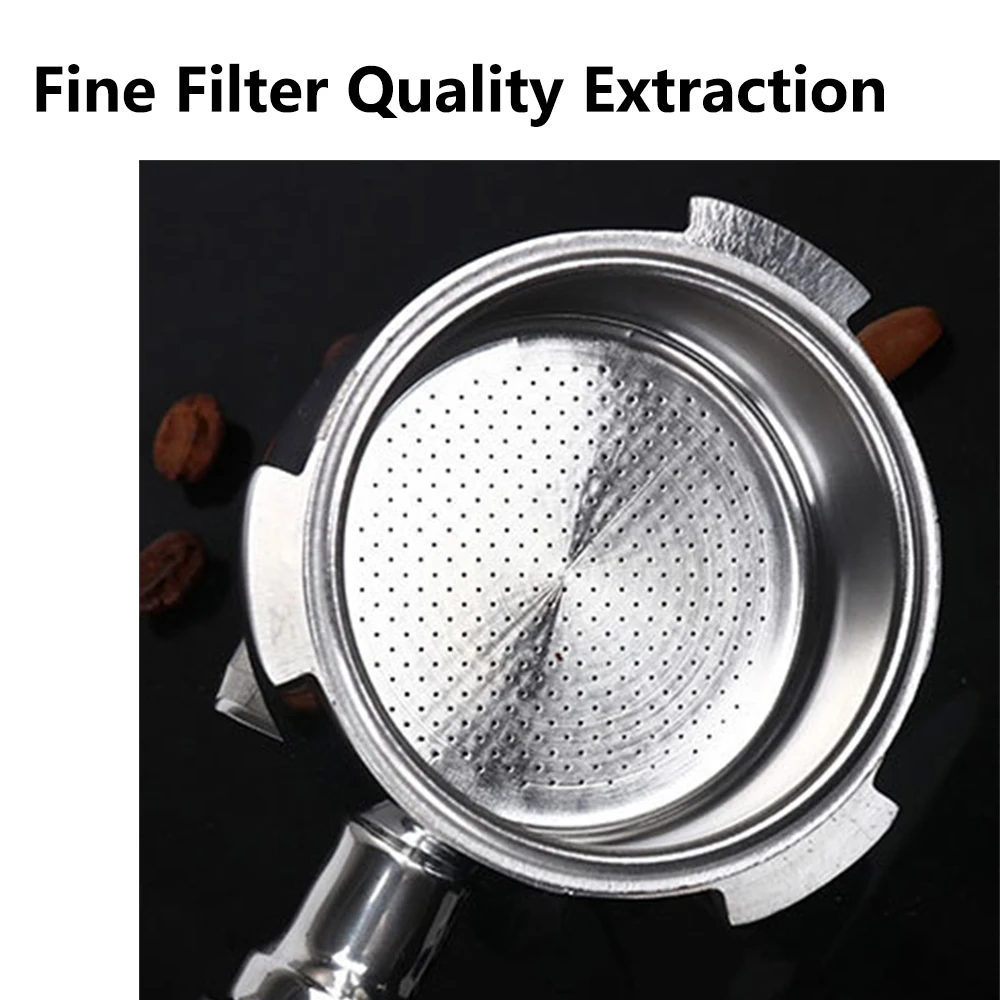 Filtro de café De doble boquilla De 51mm, Portafiltro para máquina De café, reemplazo de filtro fino para De'Longhi EC680/EC685, 1 ud.