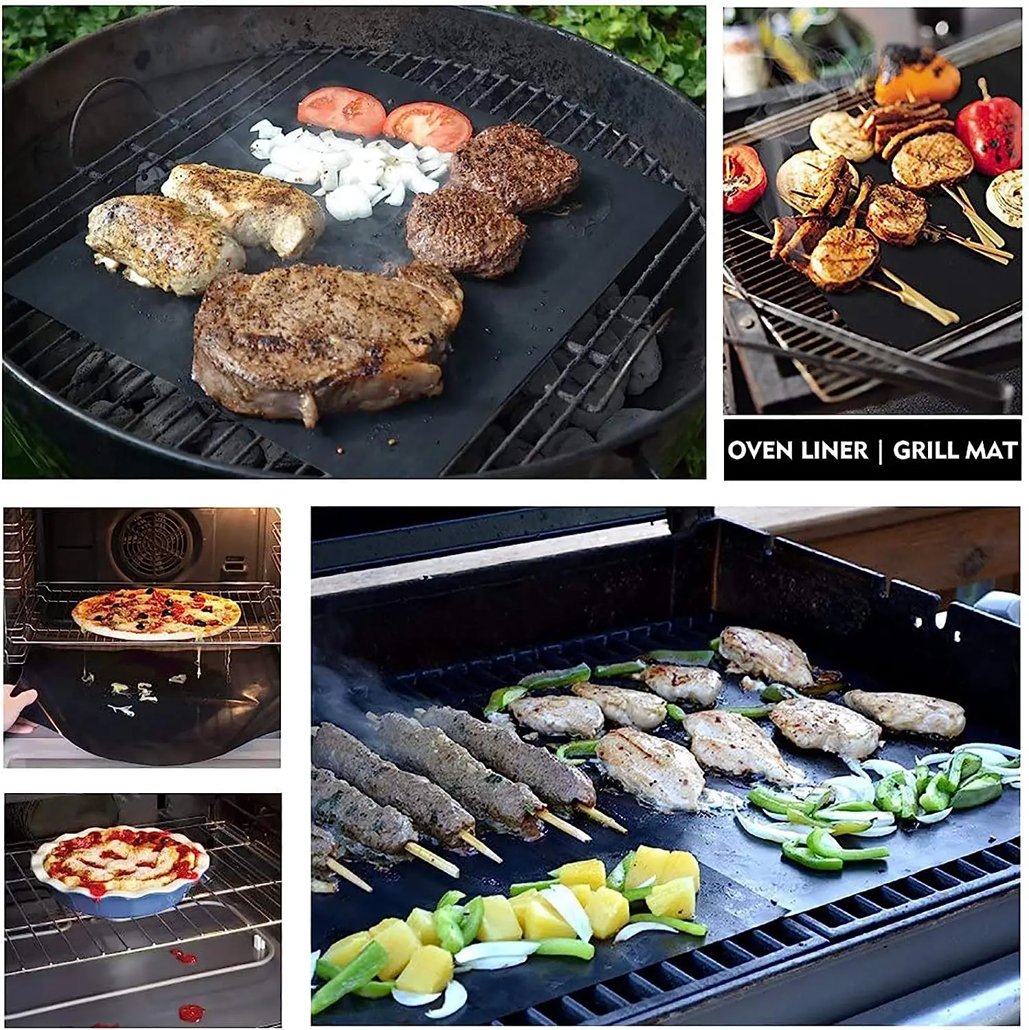 Grill Grill matte 50*40cm Back matte Grill werkzeuge Grill platte Hitze beständigkeit Picknick im Freien Kochen Grill ofen Werkzeug