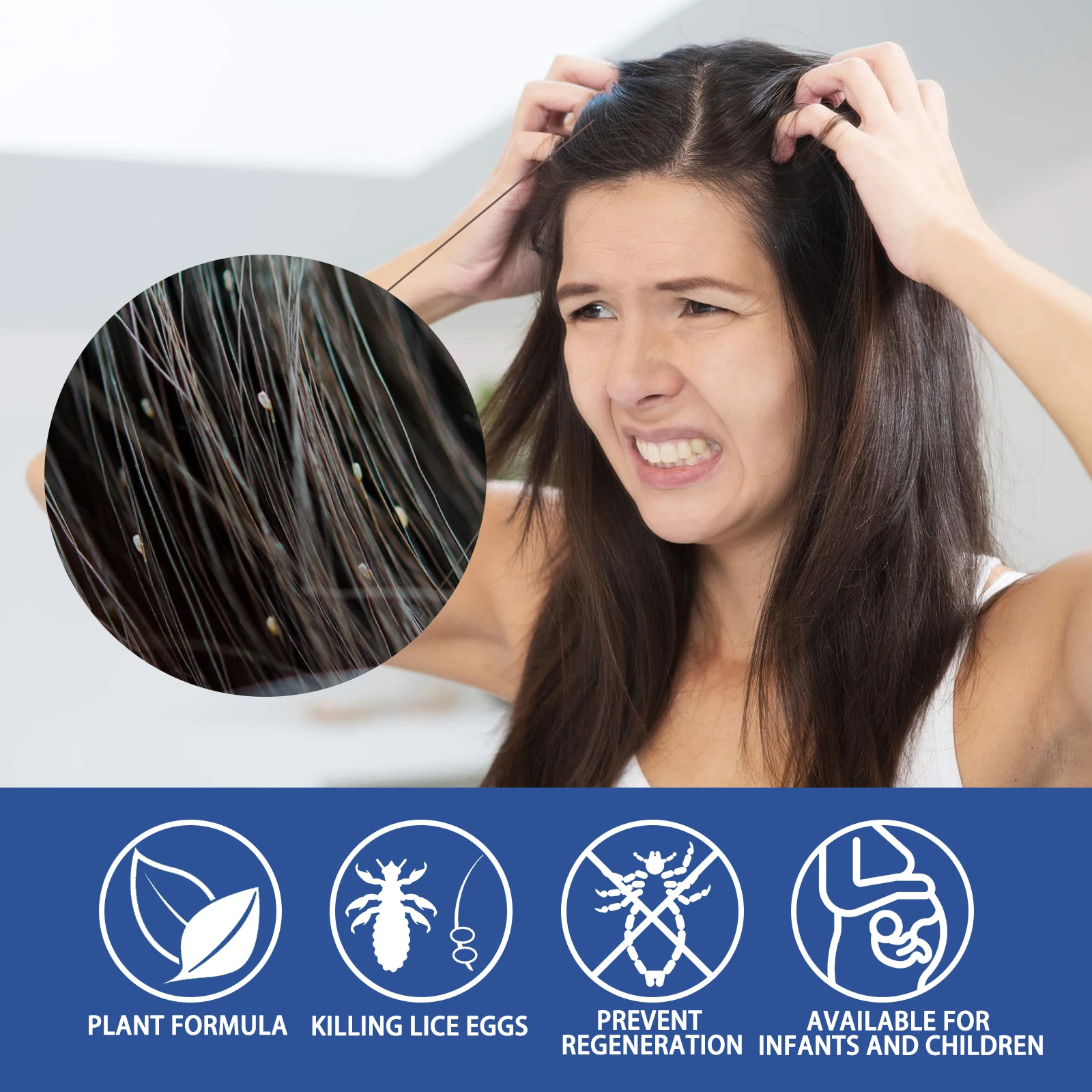 Lice Removal Spray Natural Ing - огляд і ціна Hair Care Natural Ingredients