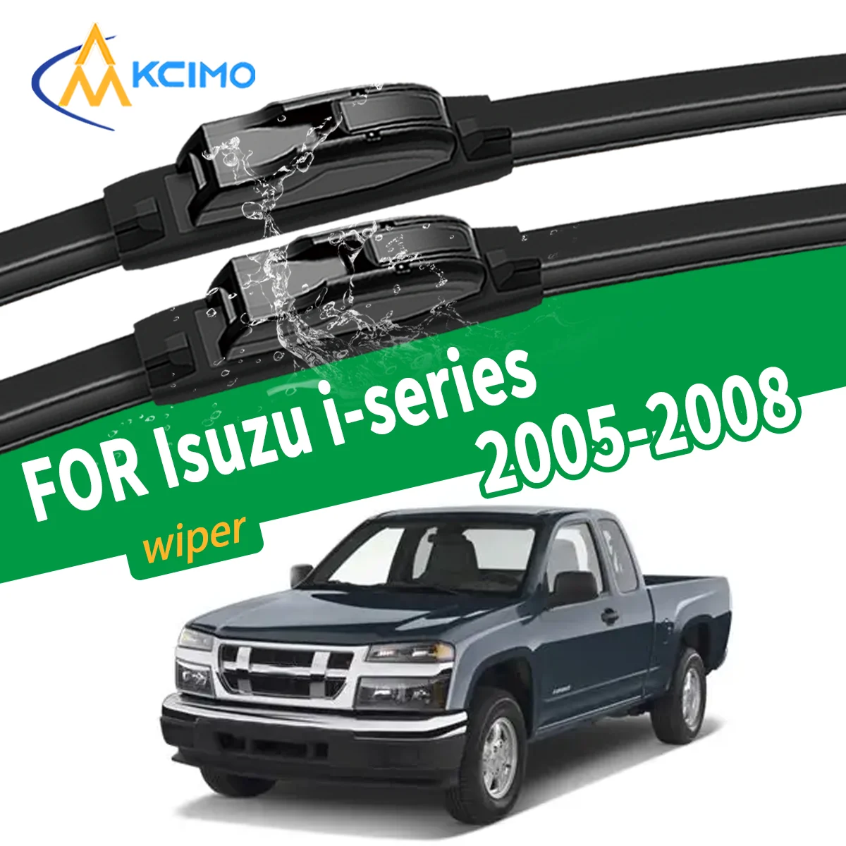 

New Silent Wiper Blades for Isuzu i-series 2005-2008 High Quality Natural Rubber Replacement