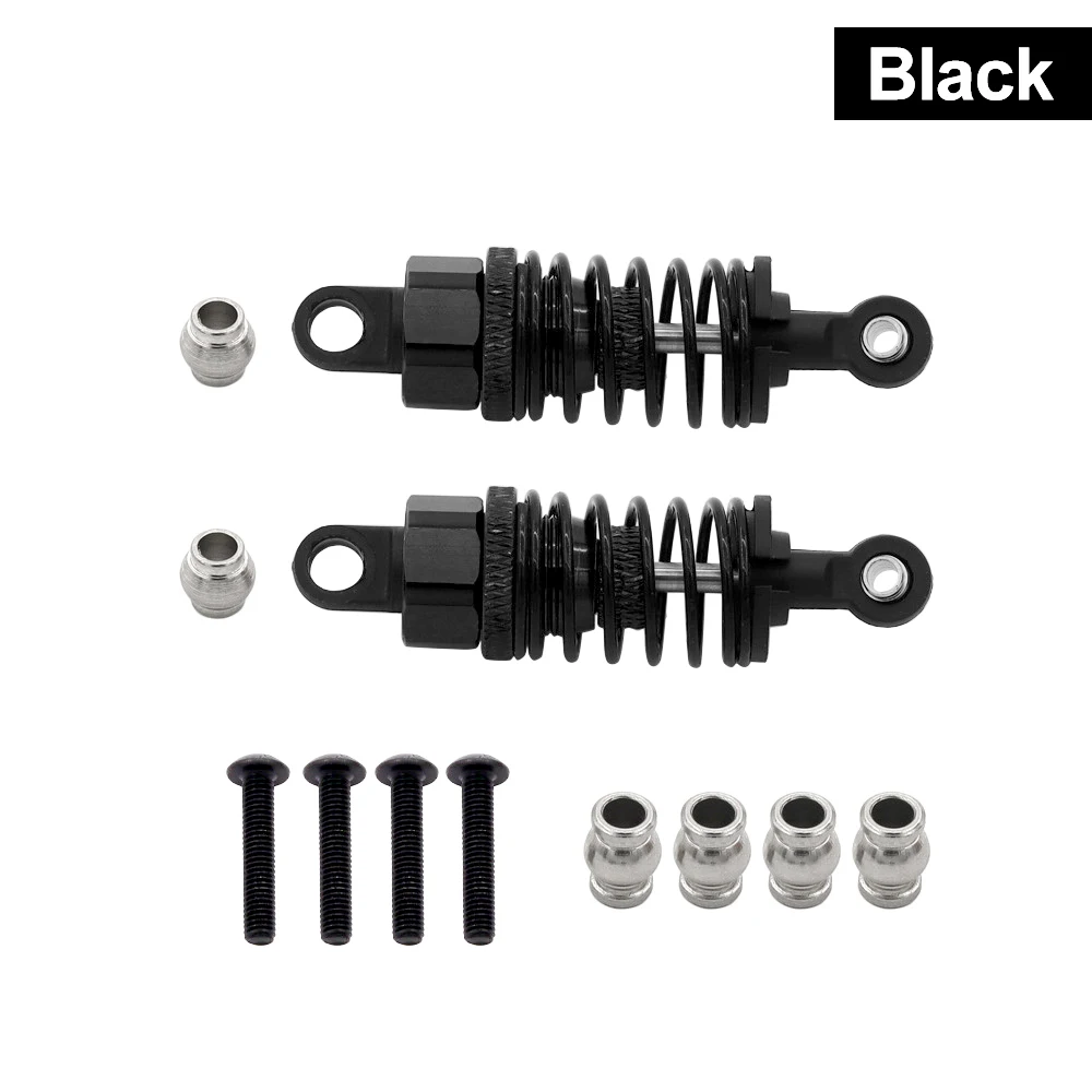 9IMOD 2PCS Shock Absorber 55MM Universal Front And Rear For TAMIYA Tamiya TT-01 TT-02 M05 M06 M03 TT-02 / TA05/TL-01/TA03/MF-01X