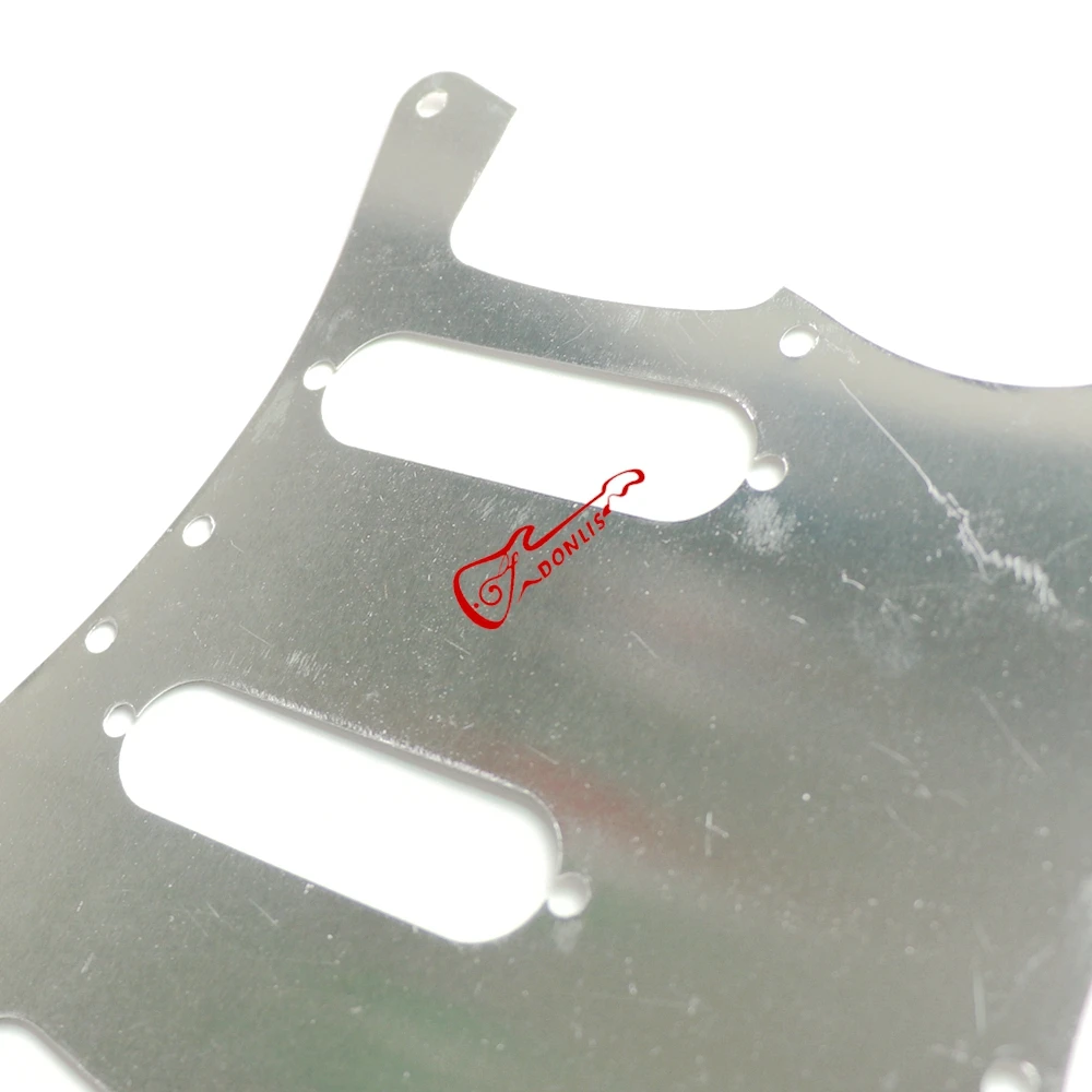 Donlis 0.3mm رقيقة التأريض SSS الألومنيوم ST الغيتار Pickguard المستخدمة لحارس التدريع