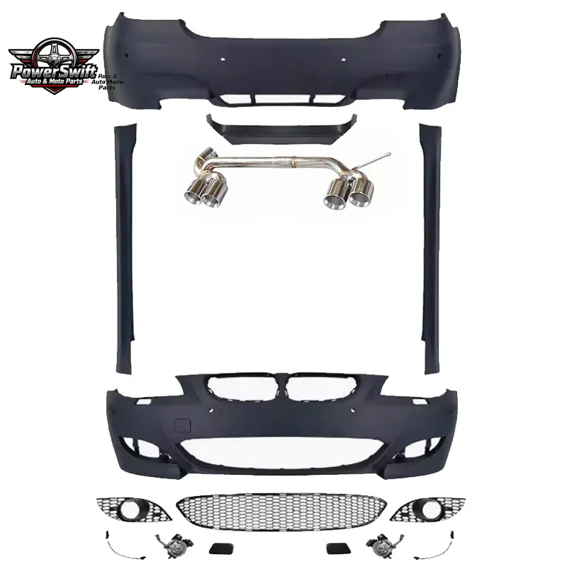

Suitable for 05-10 BMW 5 Series E60 Modified M5 Body Kit Old Model 520 525 528 Sport Front and Rear Bumpers