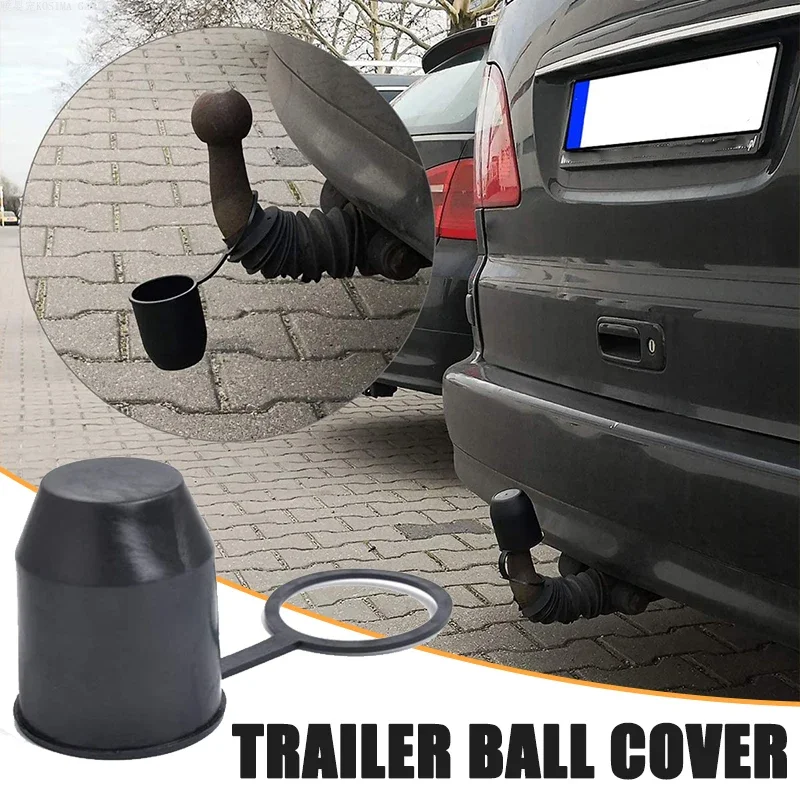 Tow Bar Cap Universal Tow Ball Protective Cap Caravan Tow Bar Ball Hitch Protective Cover Trailer Ball Cover Hook Ball Cover
