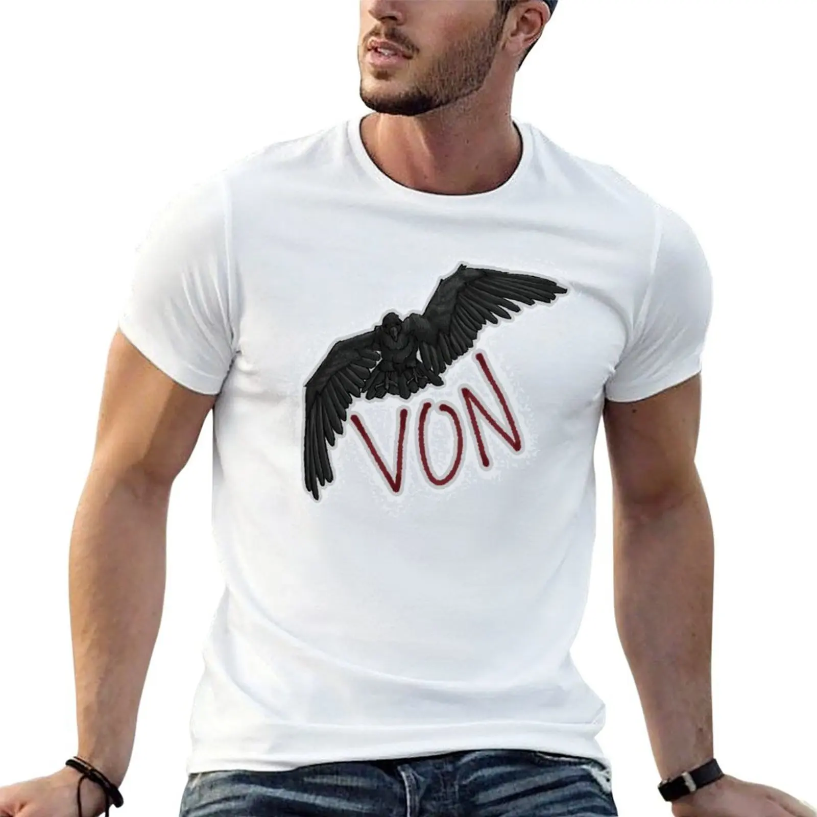 Von - Zankyou no Terror T-Shirt vintage anime shirt funny t shirts for men