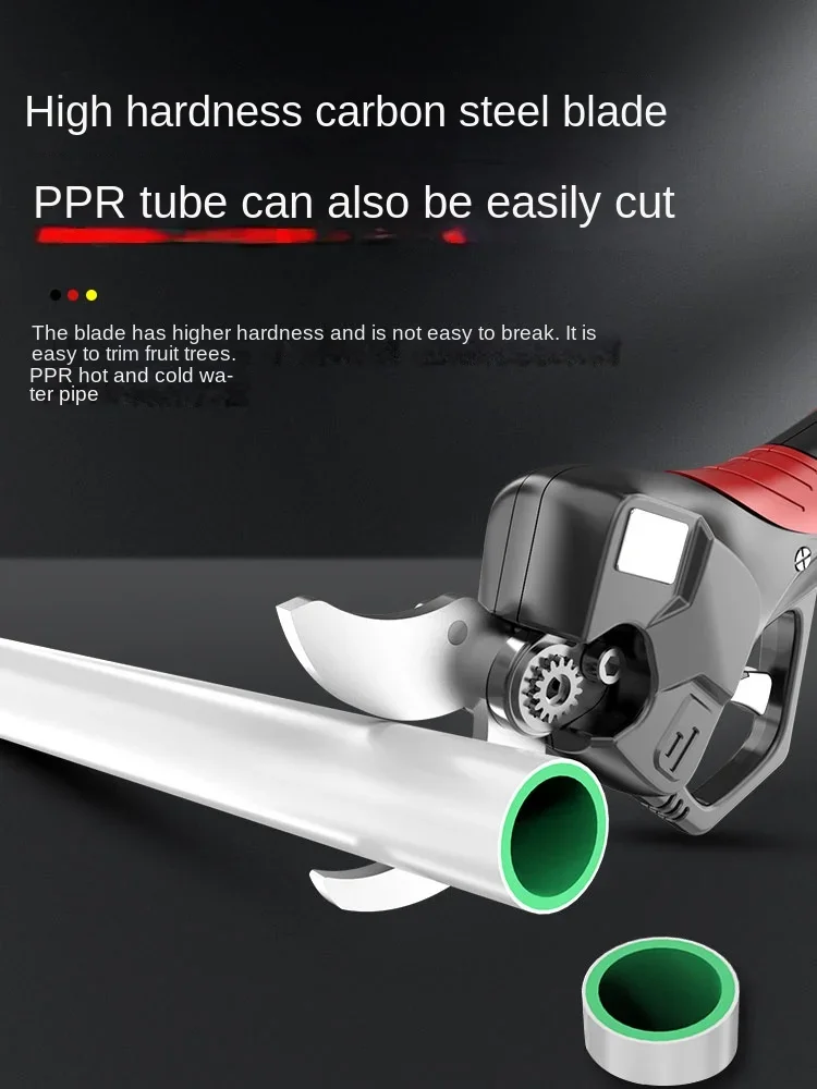 Electric scissors, fruit tree pruning shears, rechargeable lithium battery powerful garden pruning tool Hedge Trimmer