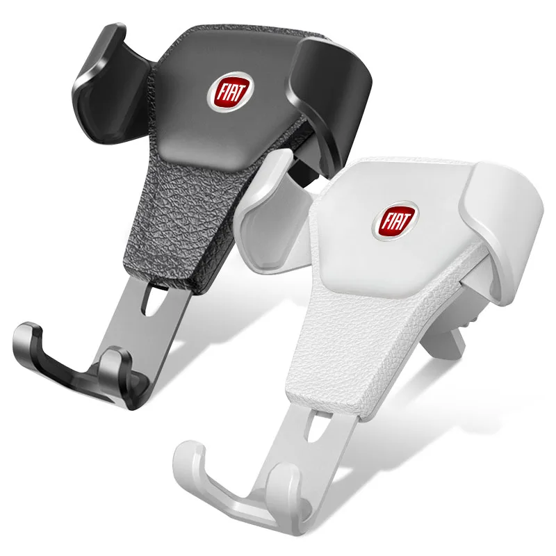 Car Specific Car Mount GPS Phone Vent Clip Installation Car accessories For Fiat Ducato 500 500L Panda Grande Punto Lancia Musa