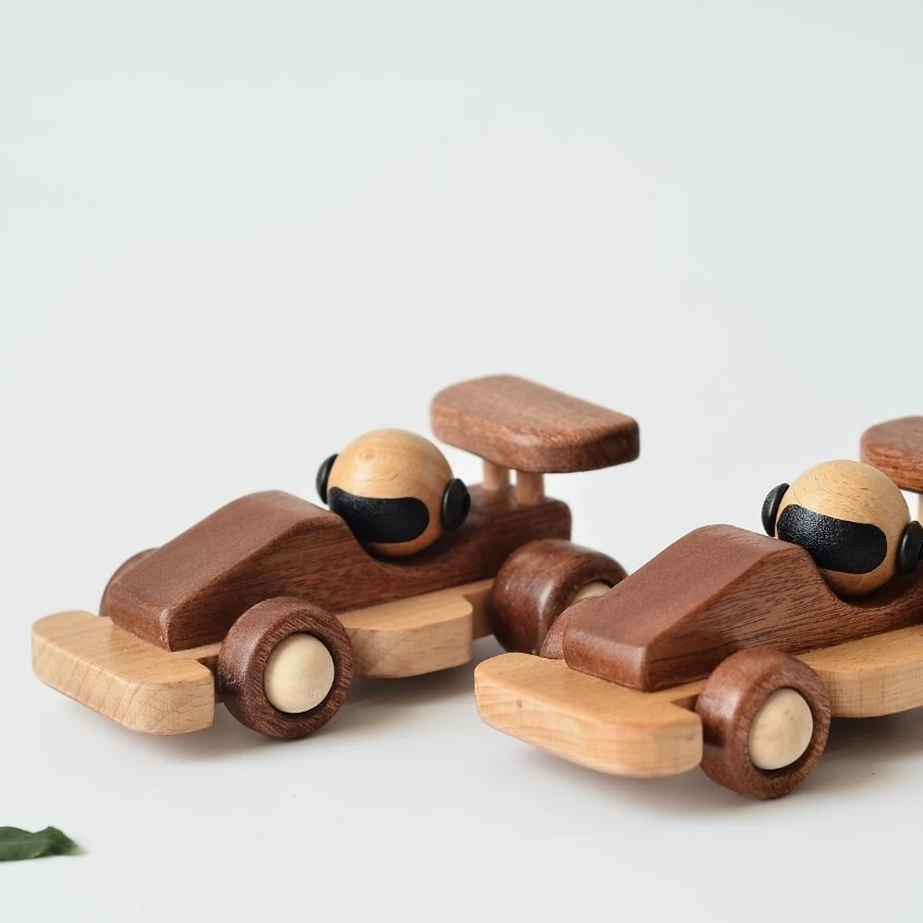 

Desktop Decoration Decorative Item Black Walnut Beech Wood Solid Wood Model High-end Gifts Solid Wood Toy Car Home Decor