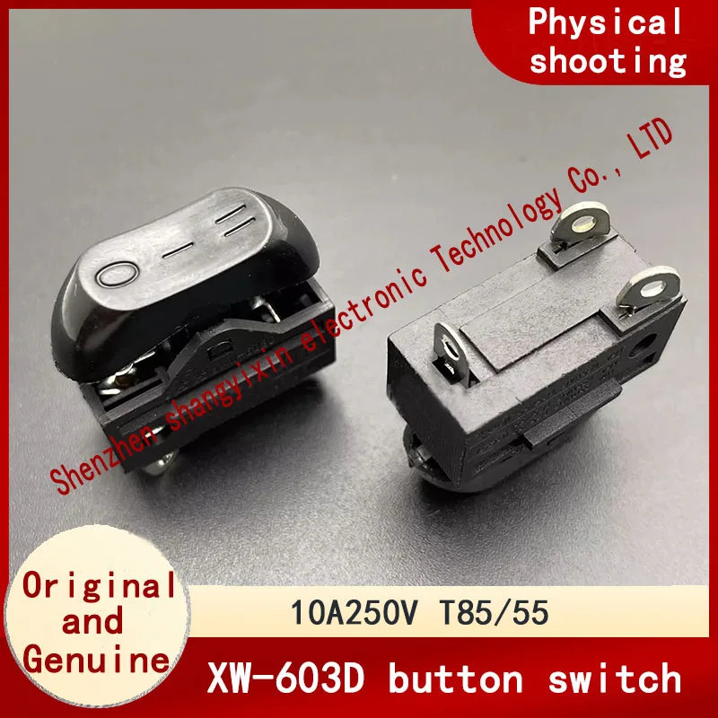

Оригинальный аутентичный XW-603D корабельный выключатель питания 3-контактный 3-скоростной 10A250V T85/55, кнопка электрического фена с вентилятором