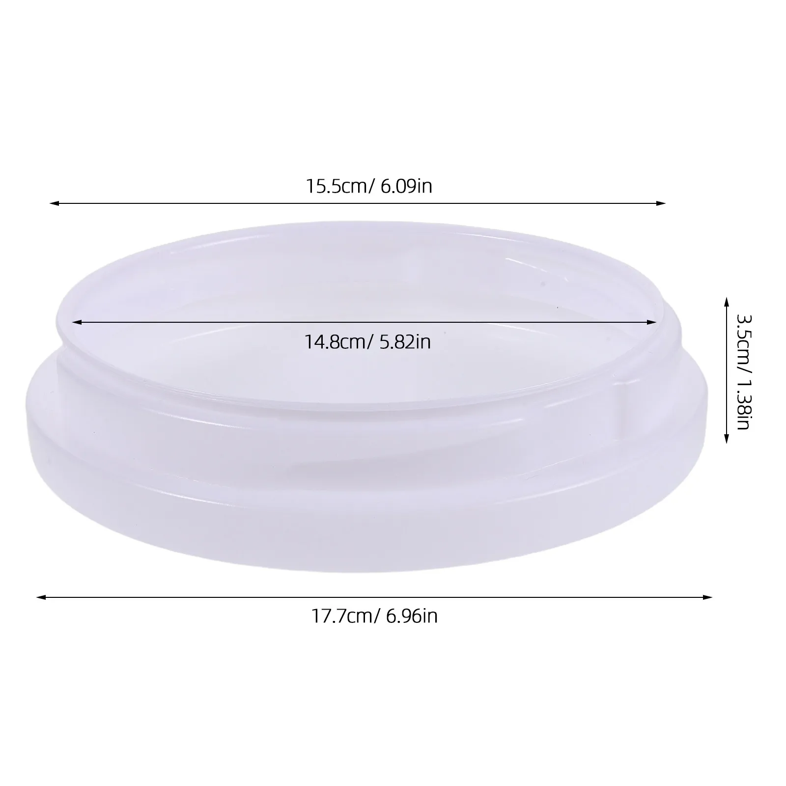 7 Inch Ceiling Fan Light Cover Acrylic Dome Replacement Frosted Lampshade Perfect for Bedroom Living Room Ceiling Fan Lamp Shade