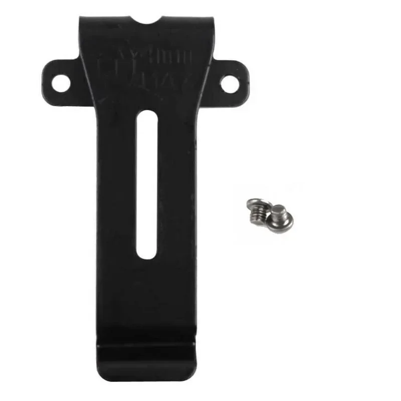 Metal Belt Clip with Screw For Kenwood TK-208 TK-308 TH-22AT TH-42AT TK208 TK308 TH22AT TH42AT Baofeng BF-777S 888S 666S Radio