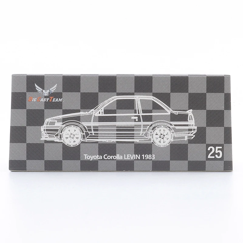 SHADOW/DCT 1/64 Toyota Corolla Levin AE86 Auto Legierung Spielzeugfahrzeug Druckguss Metallmodell Kinderspielzeug für Jungen – Detail 21
