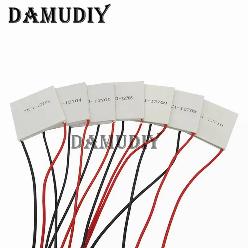 TEC1-12706 12703 12704 12705 12708 12709 12710 12712 12715 Thermoelectric Cooler Peltier 40*40MM 12V Peltier Elemente Module