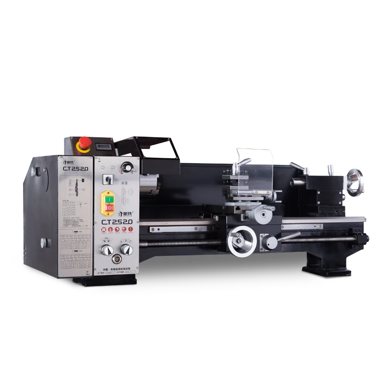 

Universal Mechanical Precision Bench Mini Torno 1.1KW Metal Lathe CT2520 Price