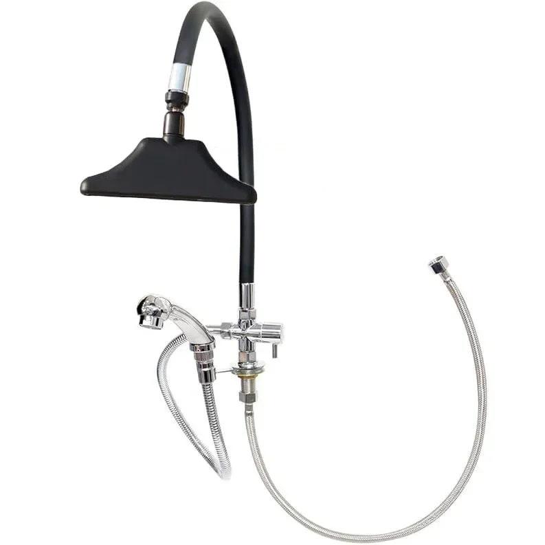 Ceramic basin water circulation head treatment sprayer salon shampoo punch basin plus waterfall shower manufacturer wholesale