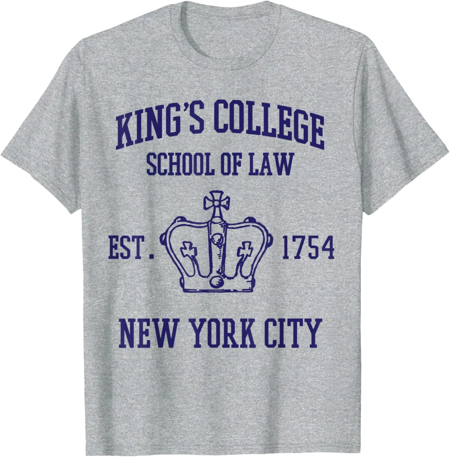 Alexander Hamilton King's College T-Shirt 100% Cotton O-Neck Short Sleeve Summer Casual Mens T-shirt Streetwear