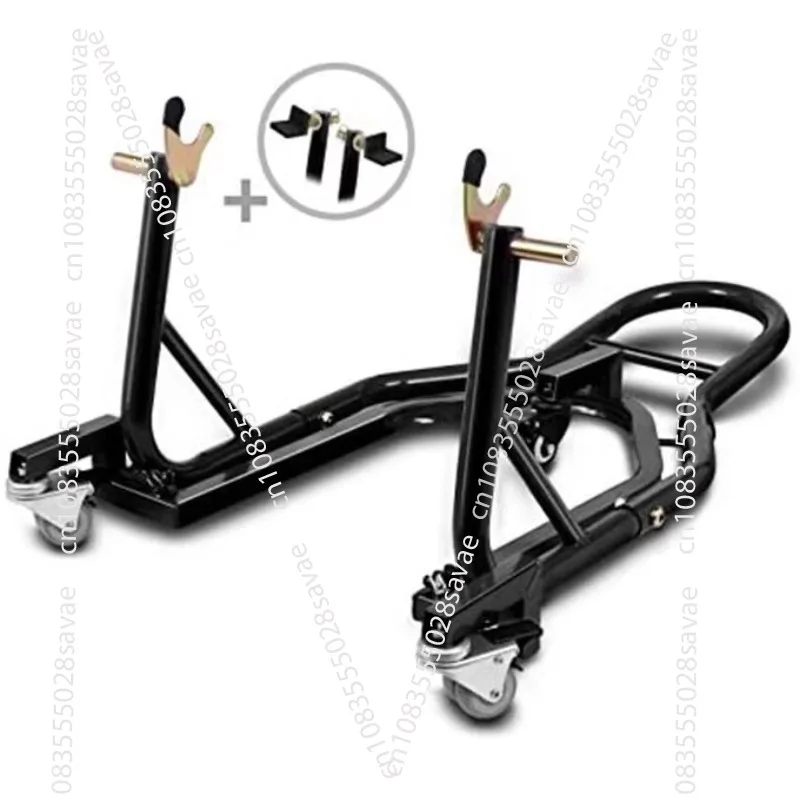 

Motorcycle heavy locomotive with mobile lifting frame Stationary frame Parking frame Handling rack