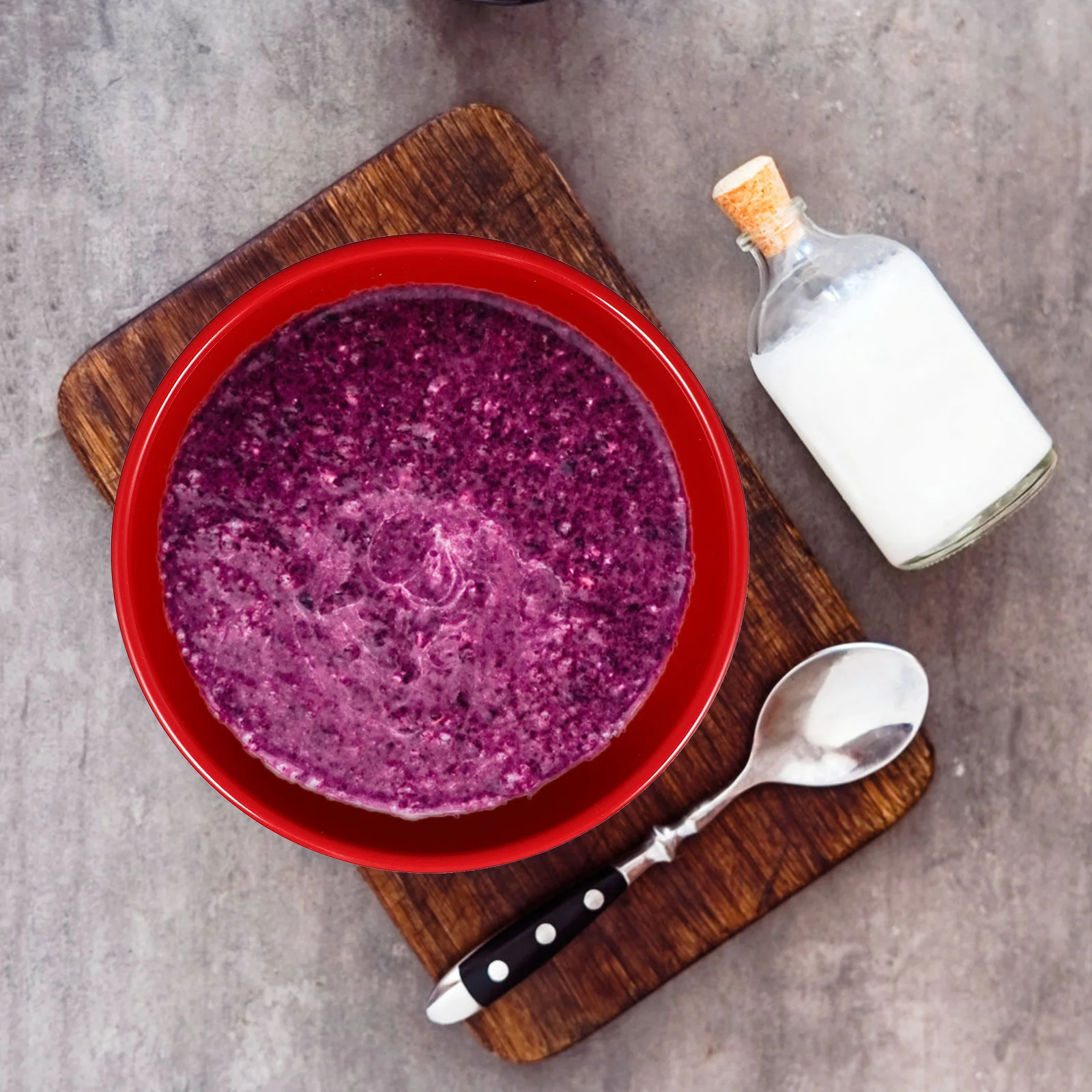 Cuencos Ramen de melamina sin costuras, color negro y rojo, prácticos para fideos instantáneos, sopa, ensalada, cuencos de arroz, vajilla multiusos creativa, 4 Uds.