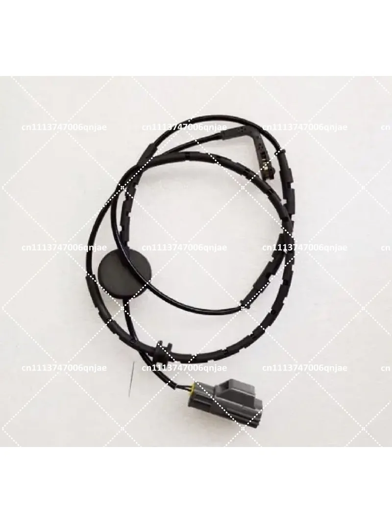 Automotive Front Rear Disc Brake Pads Complete with Wear Sensor Cable, Brake System Replacement Component
