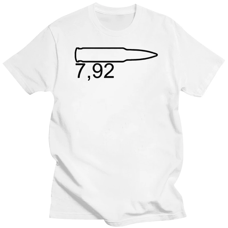 Kaliber Wh 792 Munition Mg42 2.Weltrkieg T Shirt Hot Sale Super Fashion Summer Fashion Funny Print T-Shirts