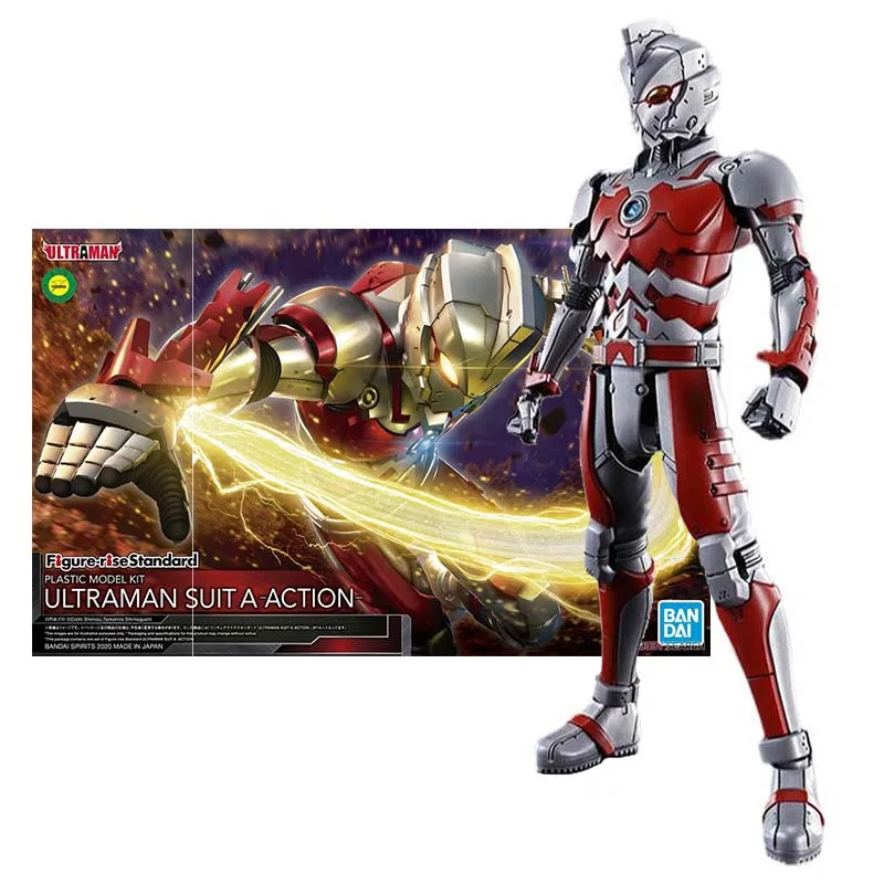 

Bandai Figure Ultraman Anime Figures FRS Ace Armor A Collection Model Anime Action Figure Toys For Boys Children's Gifts