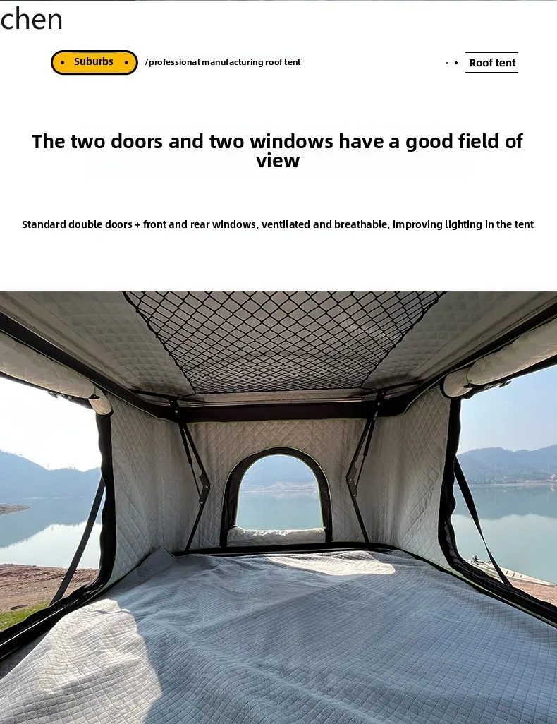HT automatic multi-function roof tent car car load off-road folding outdoor camping
