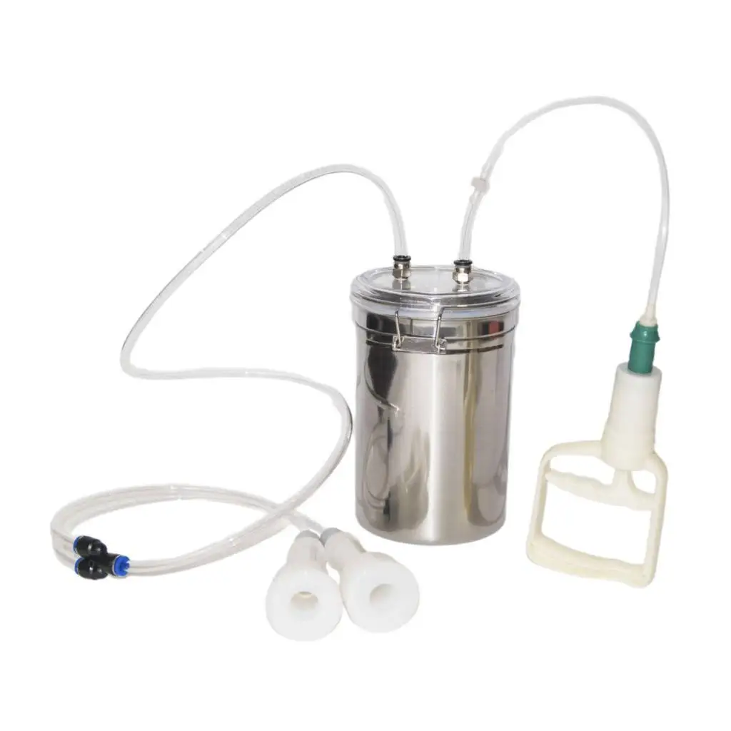 

Manual Sheep Milker Portable Multipurpose Stainless Steel Sheep 2L Cow Hand